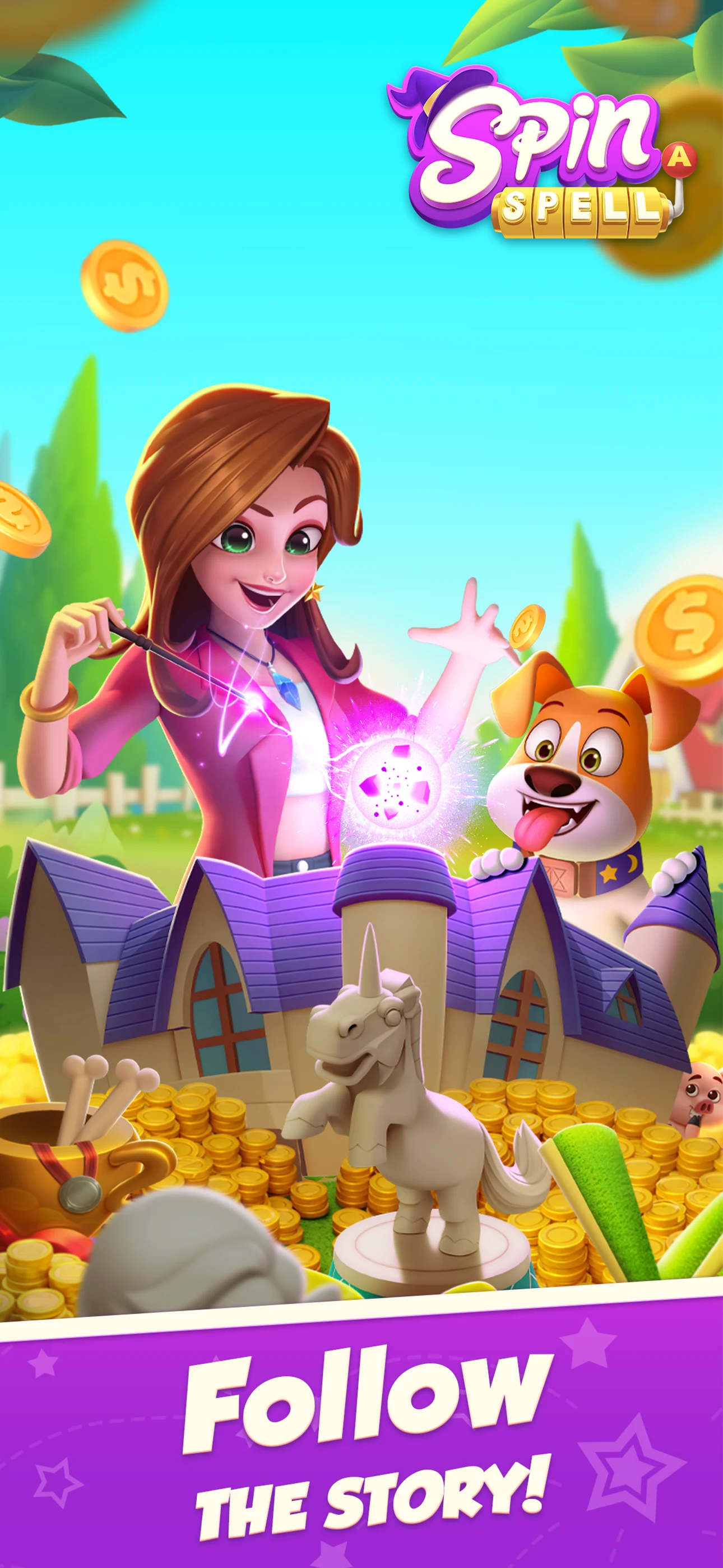 Spin A Spell - Coin Tycoon screenshot