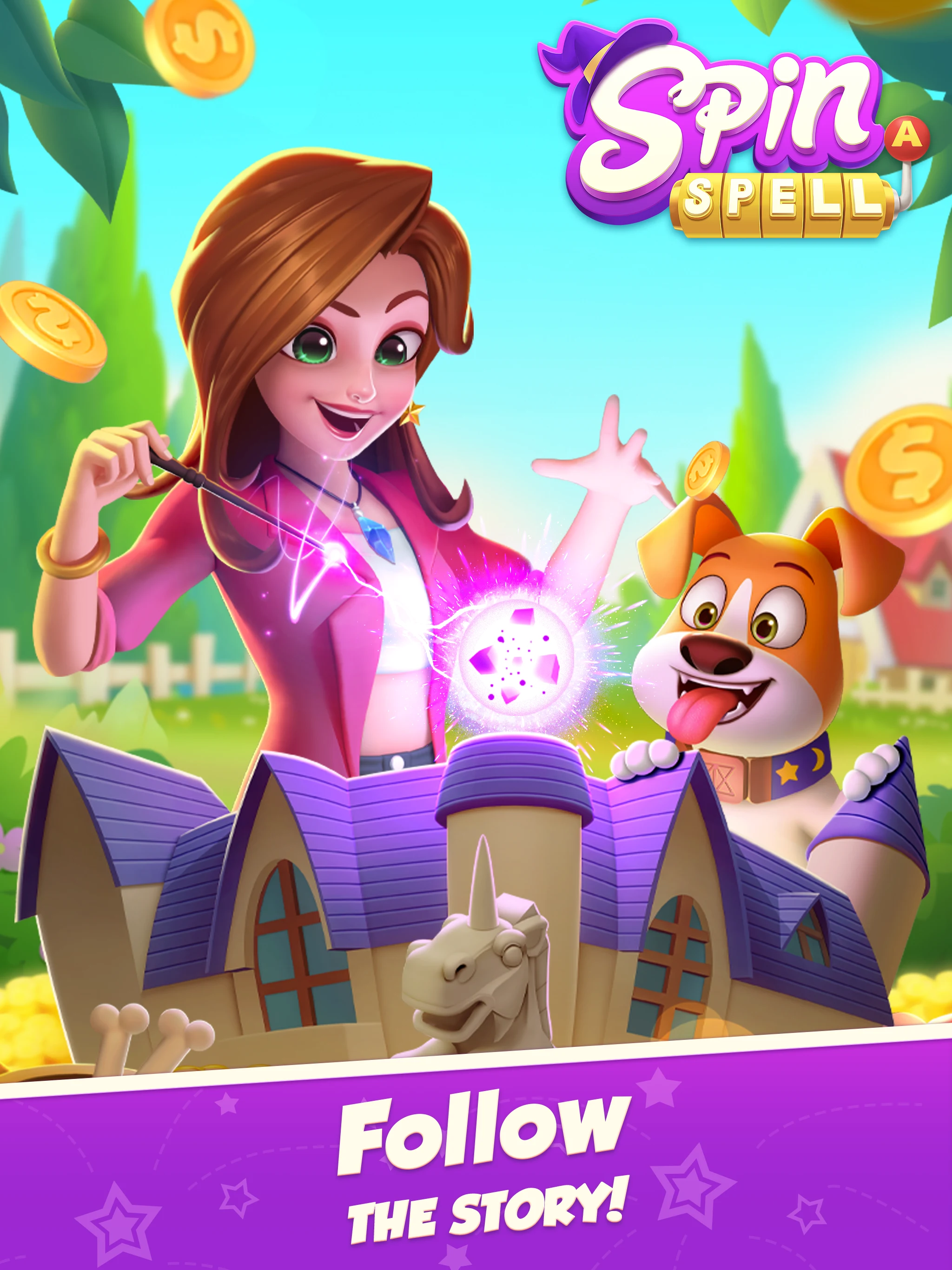 Spin A Spell - Coin Tycoon screenshot