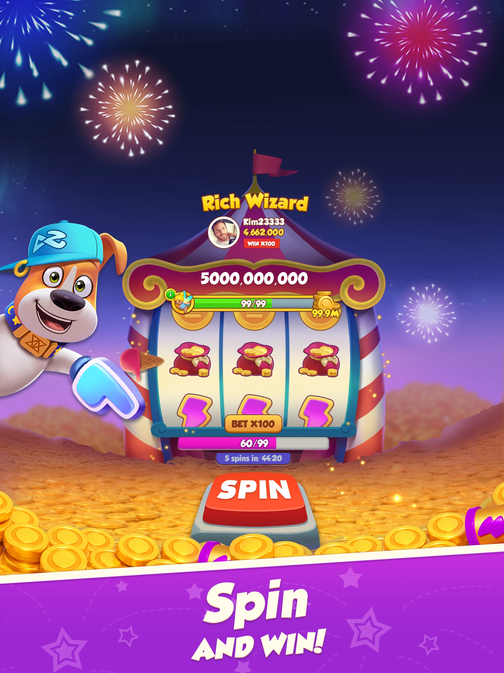 Spin A Spell - Coin Tycoon screenshot